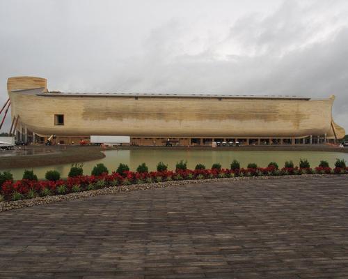 The boat is 510ft (155.5m) long, 85ft (26m) wide and 51ft (15.3m) high, the original dimensions outlined in the Bible / The Ark Encounter