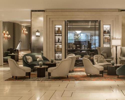 The public spaces are a leisure destination in their own right / Grosvenor House Hotel