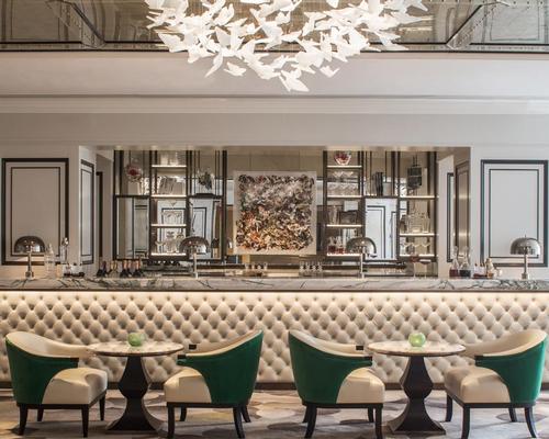 The designers have highlighted the hotel’s taste for the theatrical / Grosvenor House Hotel