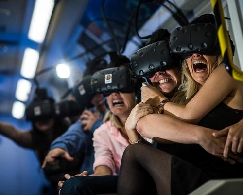 The VR ride is not for the faint-hearted