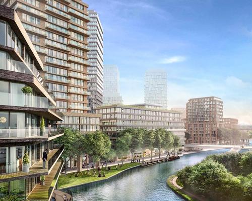 A 'beautiful, vibrant and safe' 1km stretch is planned along the Grand Union Canal / Old Oak Park