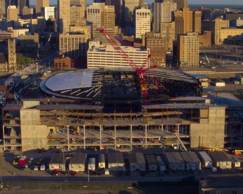 The arena is due to open in Q3 2017 / Detroit District