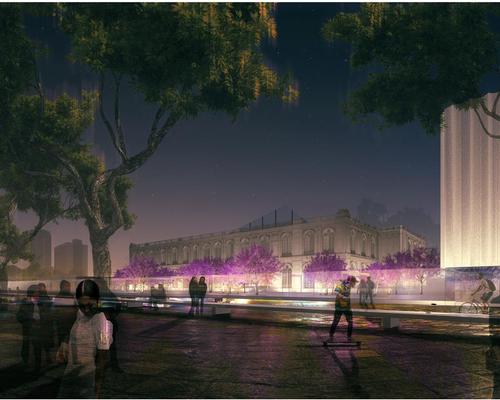In the winning design, visitors must walk through trees and thick vegetation to reach the new pavilions
/ Museo de Arte de Lima