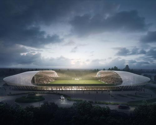 Zaha Hadid Architects' proposal for the stadium / Zaha Hadid Architects