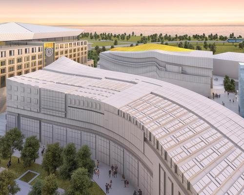 The buildings will share an architectural language with the surrounding urban landscape / MVRDV
