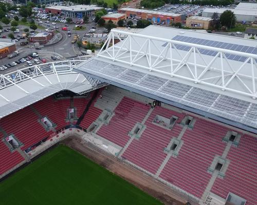The solar panels are expected to save Bristol City £150,000 over 20 years in energy bills