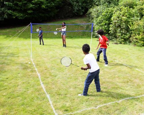 The project will see transportable outdoor badminton nets being used to set up courts in areas of deprivation