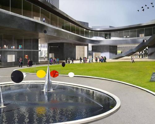 The new buildings will be surrounded by new public open areas / LACMA