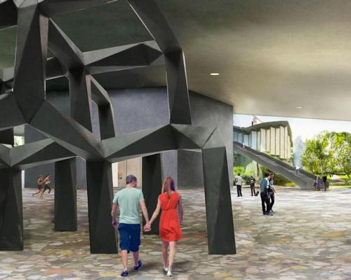 Around two and a half hectares of outdoor public space will be added to LACMA, including a sculpture garden / LACMA