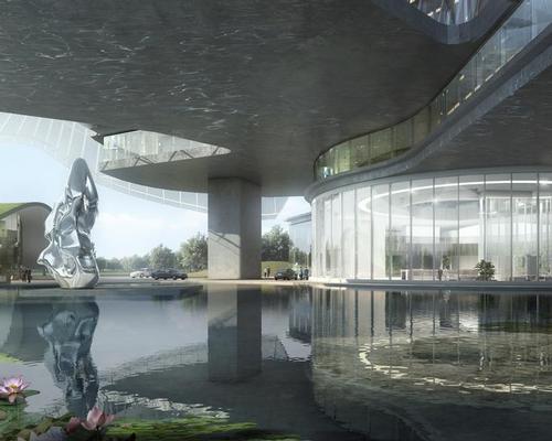 Outdoor public gardens will surround the site / MAD Architects