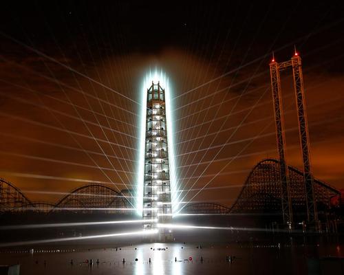 The light show lasts 18 minutes and is held every evening / Julien Palie