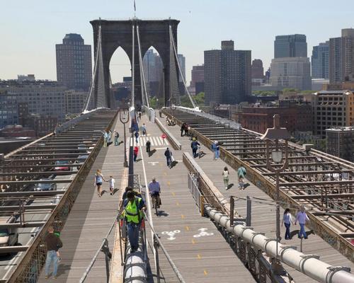 The s=engineering study will explore the possibility of widening the bridge's promenade / City of New York