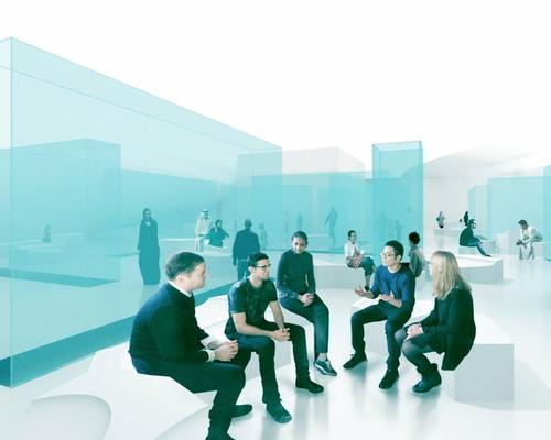 Visitors will be encouraged to interact and share their feelings with one another / Höweler + Yoon