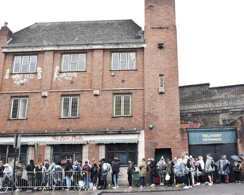 The pop-up stores proved instantly popular, with long queues quickly forming / Dominic Lipinski/PA Wire/Press Association Images