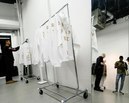 Each Life of Pablo store was designed by West and his creative design company DONDA to be sparse and minimalist, with white and ceilings and simple fittings / Evan Agostini/AP/Press Association Images