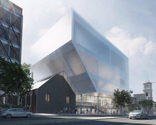 The AUS$38.5m expansion will include new dance studios, rehearsal facilities and creative industries offices / Hassell