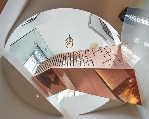 Reflective materials were chosen to maximise light in the space / Eneko at One Aldwych