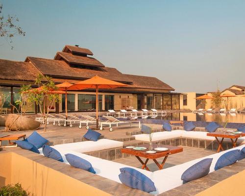 Meghauli Sera has 13 rooms with views over the jungle-scape, 16 independent villas and one presidential suite / Taj Safari