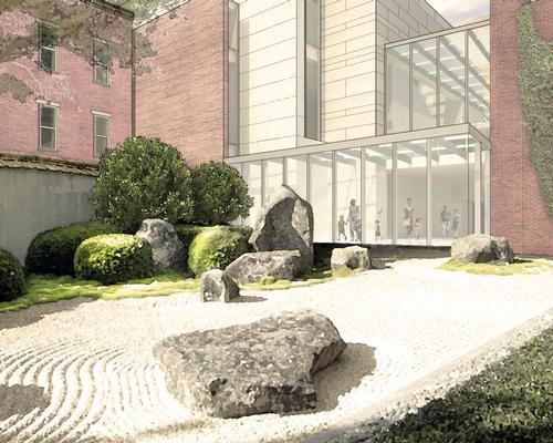The museum's Asian Garden will be relocated / Ennead Architects 