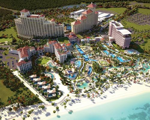 The mega-resort is to include a Baha Mar Casino & Hotel, Rosewood at Baha Mar, Grand Hyatt at Baha Mar and SLS LUX at Baha Mar
