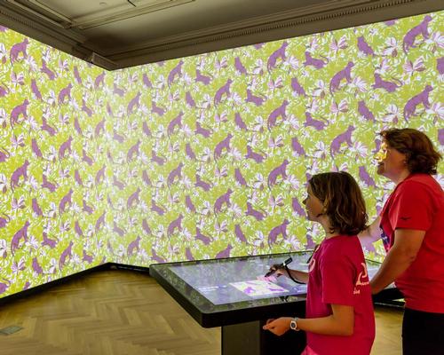 The Immersion Room from the US uses digitised wallpapers to illustrate how we create ideas of utopia within our own personal spaces / Cooper Hewitt