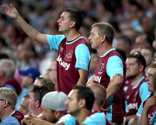 West Ham co-chair David Gold will talk to the Premier League and FA about the possibility of implementing safe standing in the Olympic Stadium / Nick Potts/PA Wire/Press Association Images