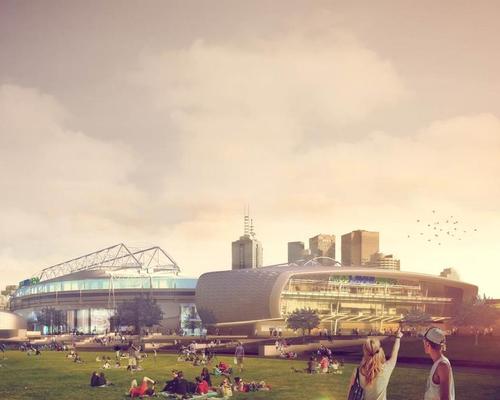 A new main entrance will be built to the arena's east / Melbourne Olympic Parks
