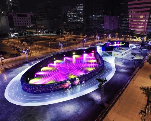 Nike's Unlimited running track in Manila / BBH Singapore
