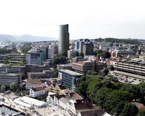The 26-storey, 18,170sq m tower has been designed with Scandinavian architectural references / Schmidt Hammer Lassen Architects
