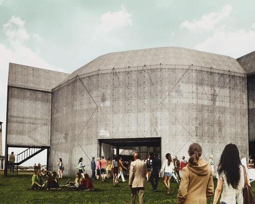 The Container Globe provides a cost-effective way of building cultural venues anywhere in the world / The Container Globe