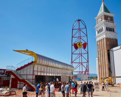 The PortaVentura addition has already announced an opening date of 7 April 2017, with the 60,000sq m (646,000sq ft) Ferrari Land will be centred around its vertical accelerator rollercoaster / PortAventura