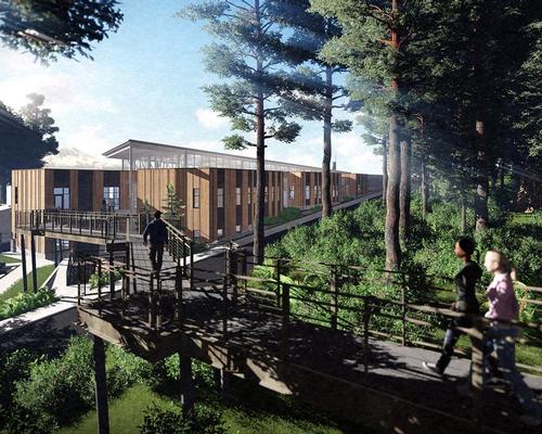 The facility is being developed with the aim of 'promoting environmental education at all ages' / McGranahan Architects