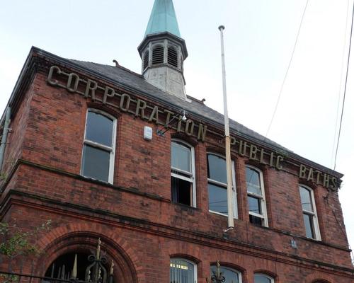 Templemore Baths was the last in a series of public baths opened throughout Belfast in the late 19th century