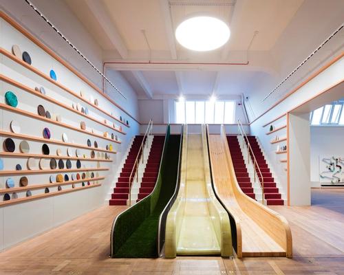Friction Slides in Wonderlab / Plastiques Photography
