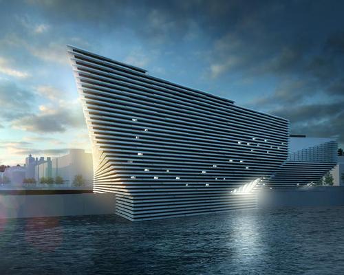 Kengo Kuma and Associates have designed the forthcoming V&A design museum in Dundee, Scotland / Kengo Kuma and Associates