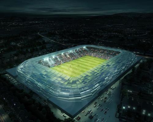 Although the stadium has been reduced in size and mass, the design has incorporated a bowl effect to enhance the atmosphere / GAA