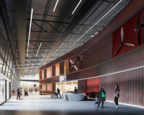 A new entrance will be created for the museum / Hayes Davidson