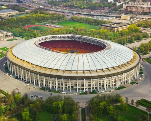 Moscow's Luzhniki Stadium will host the final and opening game of the 2018 World Cup / Tatiana Popova/Shutterstock.com