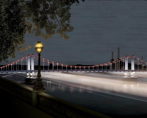 Sam Jacob Studio and Simon Heijdens' proposal for Chelsea Bridge / Sam Jacob Studio and Simon Heijdens and MRC
