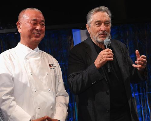 Nobu and De Niro are founding partners of hotel and restaurant group Nobu Hospitality / Joe Schildhorn, Ben Gabbe