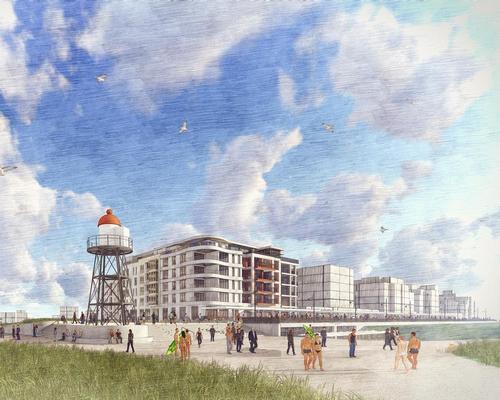 The scheme will reconnect the town with the sea / West 8