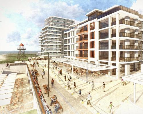 Leisure is at the heart of the scheme, including restaurants and new shops / West 8