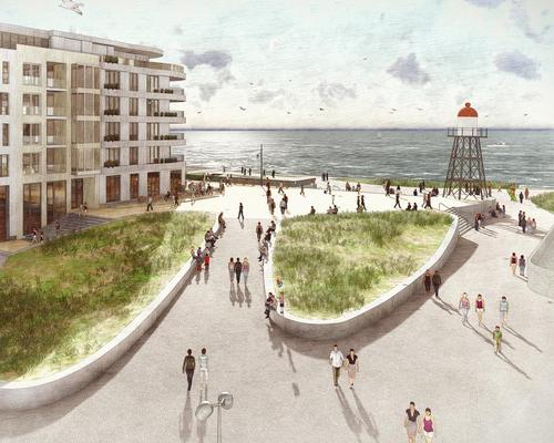 Dunes and beach grass are the focus of the design / West 8