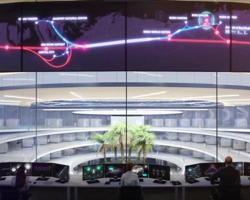 Hyperloop One and Bjarke Ingels unveiled a glimpse at the fruits of their futuristic collaboration / Hyperloop One