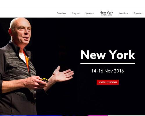The three-day event is being streamed live