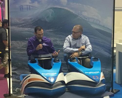Created by Intamin, Wavebreaker is designed to make riders feel as though they are riding a jet ski / Tom Anstey