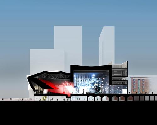 It will form part of the city’s new 20 acre St. John's neighbourhood on the site of the former Granada TV Studios / OMA