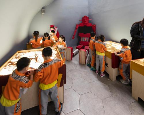 Adventurous, surprising spaces feature throughout to create a sense of adventure / Namgoong Sun