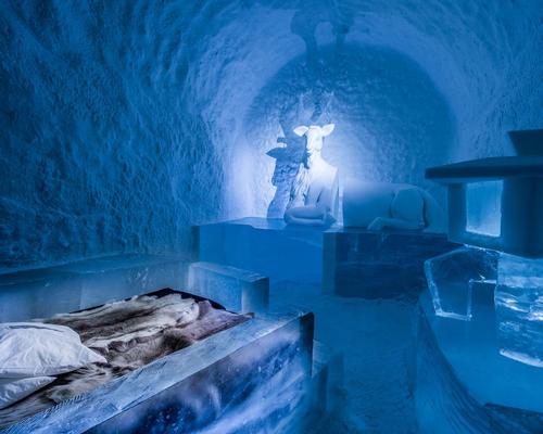 The Icehotel is located 200km from the Arctic Circle / Icehotel