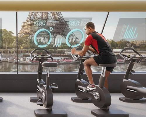 Architect Carlo Ratti has designed a boat powered by gym-goers' workouts that looks set to sail along the River Seine / CRA